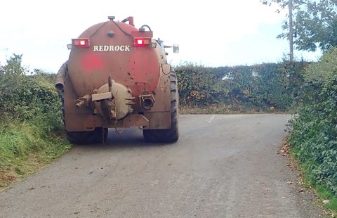 Tandem slurry tanker 16000 l